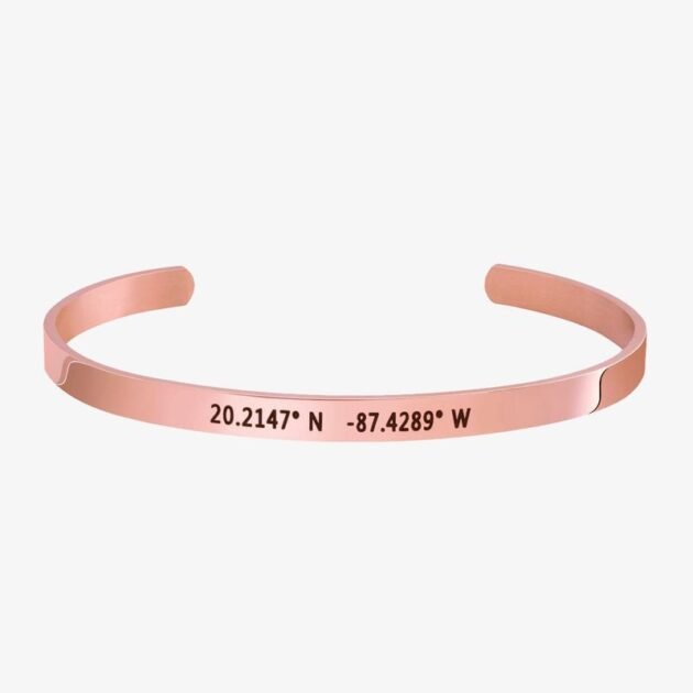 Personalized Half Bracelet (Rose Gold) - Image 6