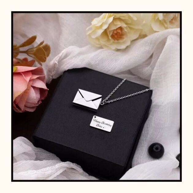 Personalized Message Necklace - Image 2
