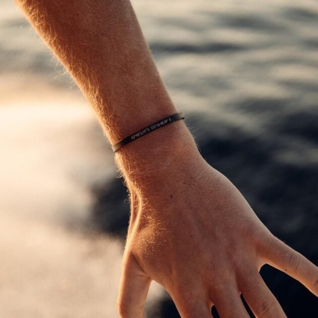 Personalized Half Bracelet (Black) - Image 6