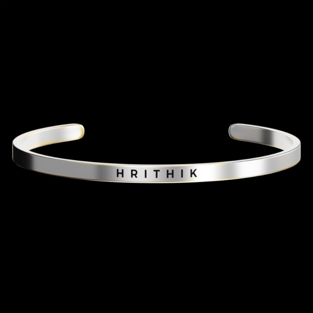 Personalized Half Bracelet (Silver) - Image 7