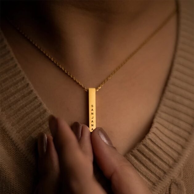 2 Side Bar Necklace - Image 2