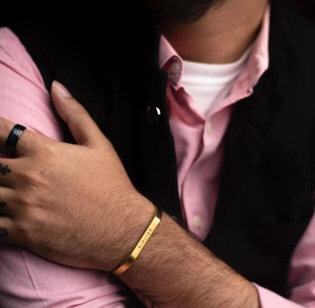 Personalized Zeus Bracelet (Gold) - Image 2