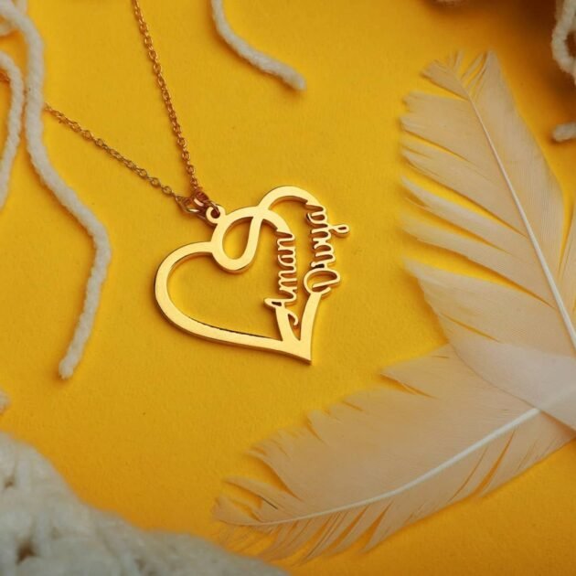 Couple Name Necklace - Image 3