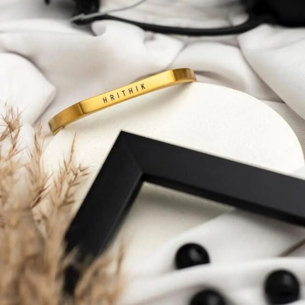 Personalized Zeus Bracelet (Gold)